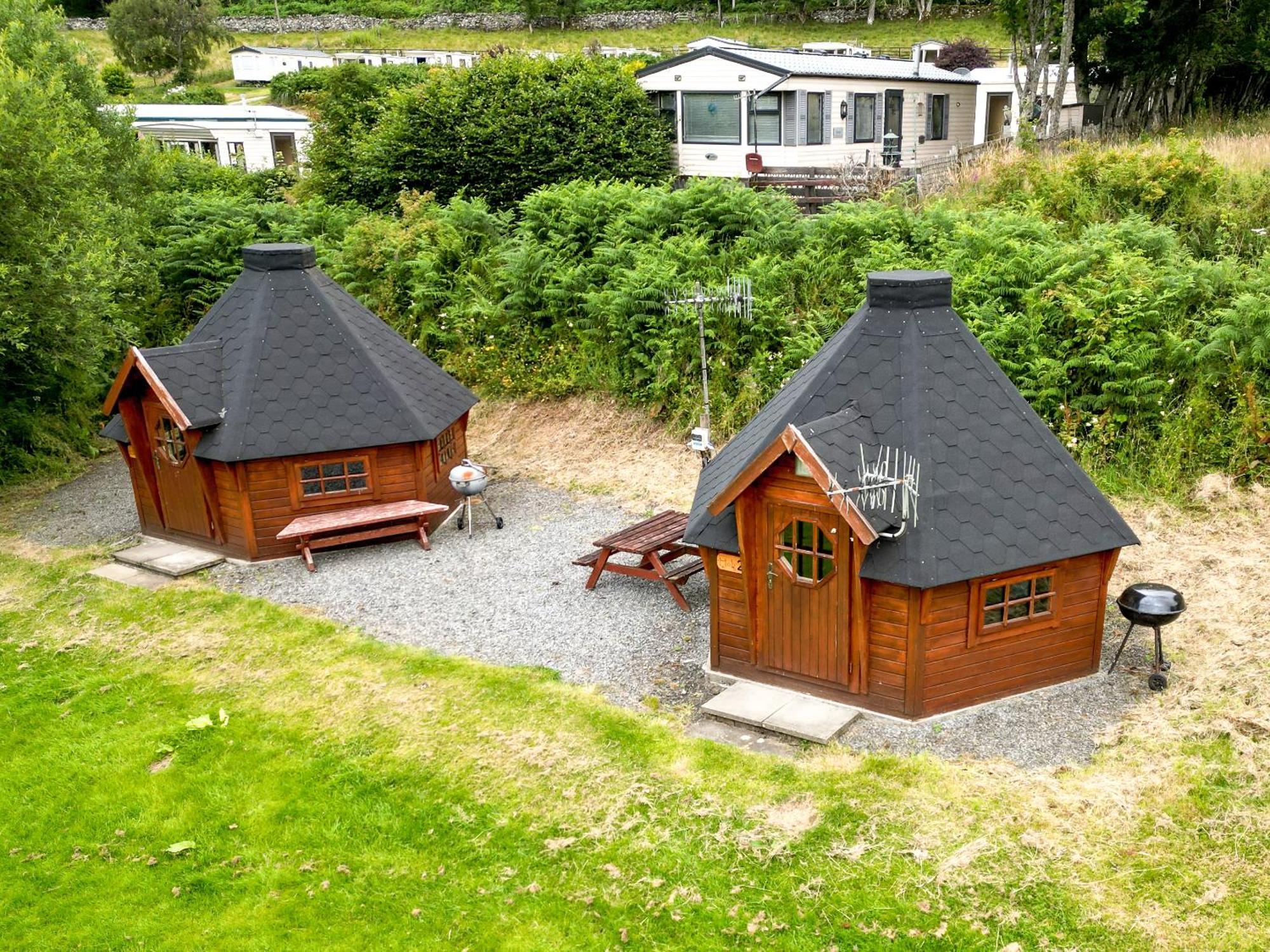 Cruachan Caravan And Camping Farm Killin Esterno foto